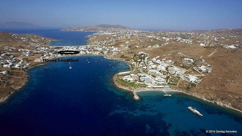 Magical Ornos! Beach House!Beach 1' Walk-Mykonos Town 2Km Luaran gambar