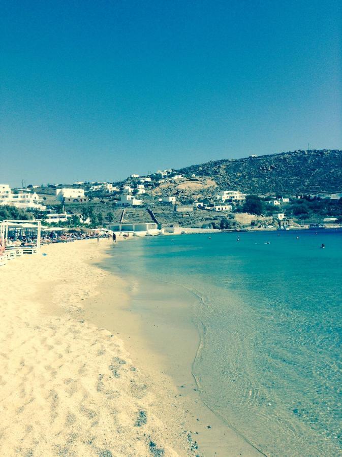 Magical Ornos! Beach House!Beach 1' Walk-Mykonos Town 2Km Luaran gambar