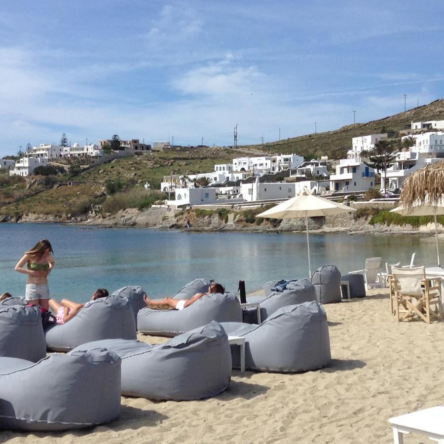 Magical Ornos! Beach House!Beach 1' Walk-Mykonos Town 2Km Luaran gambar